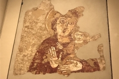 Jeden z mnoha obrazů matky Boží, která byla patronkou katedrály ve Faras