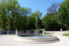 V parku Łazienki Królewskie