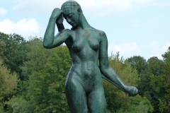 socha Koupající se