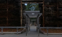 Vstup do lázní - detail